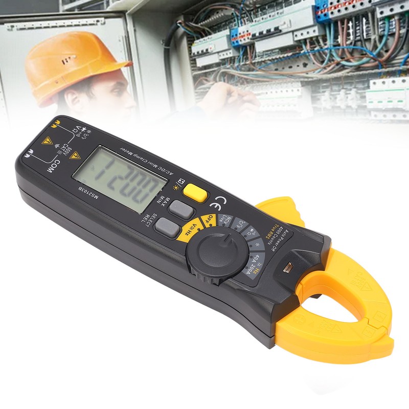 Clamp Meter High Accuracy 4000 Counts Multifunctional Multimeter for Home