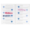 96 Colors Nail Gel Polish Display Book Detachable Magnetic Nail