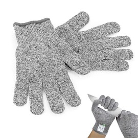 MAGIC SELECT Cut Resistant Gloves. Powerful Level 5 Protection. Food Safe Gloves for Horticulture/Construction Site/Kitchen Use Gloves. (M - 22 cm)
