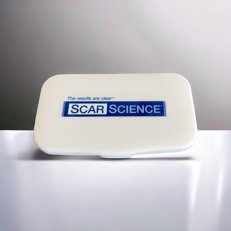 ScarScience Portable Storage Case for Silicone Scar Sheets, Silicone Scar