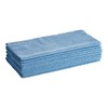 Glownary Microfiber Cleaning Cloths, 12 x 12 Inches, Blue, 12/Case,