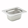 Winco 1/18 Heavy Duty Stainless Steam Table Pan 2'