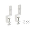 Desk Clamp 2Pcs,Pegboard Fixing Bracket Desktop Fixing Bracket, Office Game