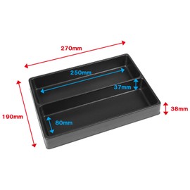 SK11 Tool Chest Cabinet Drawer Tray Width 190×Depth 270×Height 38mm 2-Split SAC-T02