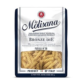 la Molisana Fusilli n.28 imported italian Pasta 1lb 454gr
