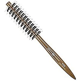 Hercules Sägemann Round Brushes in 5 Sizes, Dark Wood