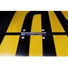 Oversize Load Sign - Aluminum, Center Hinged, Reflective (Black on