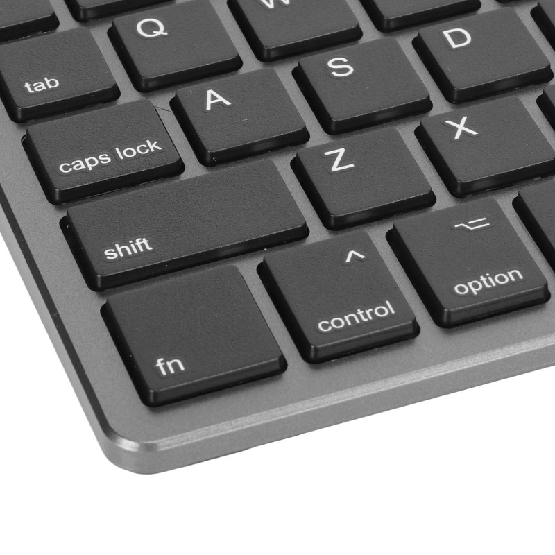 Wireless Keyboard BT3.0 102 Keys Ergonomic Scissor Switch Rechargeable Office