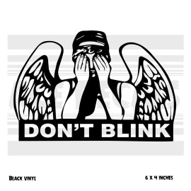 Dr. Who - Don't Blink - Vinyl Car Laptop decal sticker