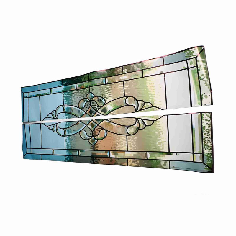 2Pcs Glass Door Sticker Self Adhesive Water Resistant Wall Sticker