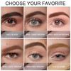 FOCALLURE Eyebrow Stamp and Eyebrow Stencil Kit, 24 Reusable Brow