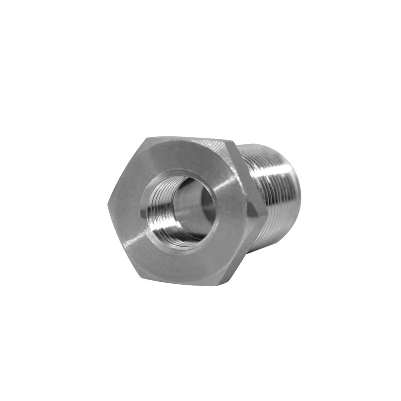 Beduan 2PCS 1/4" NPT Stainless Steel Female Bulkhead Coupler Thru-bulk