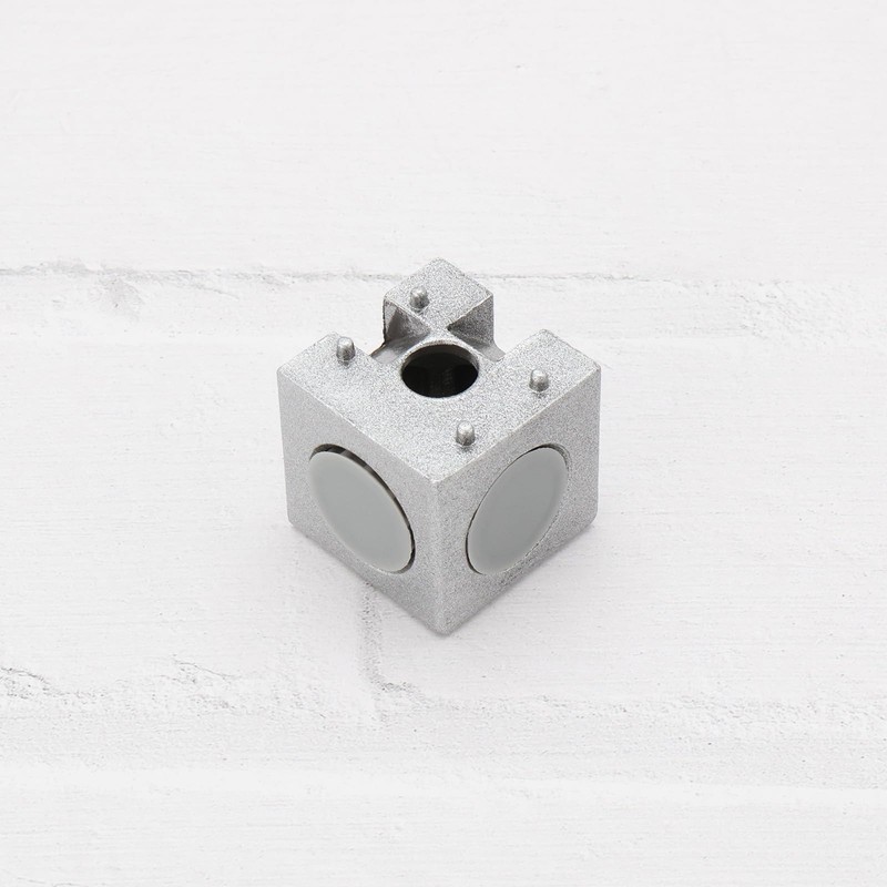 LT Easiyl 4set 3-Way Corner Bracket Cube 30x30x30mm 3-Way Aluminum