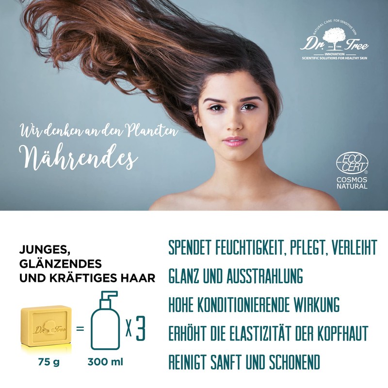 Dr. Tree 2 in 1 Solid Nourishing Shampoo Solid Shampoo