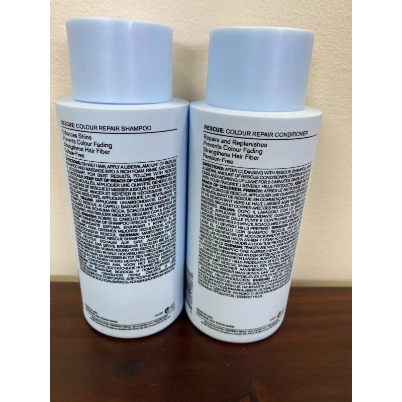 J BEVERLY HILLS RESCUE ANTI AGING SHAMPOO & CONDITIONER SET