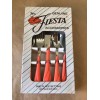 Fiesta GENUINE FIESTA 1991 *PERSIMMON F-114* SWIRL 5 PC STAINLESS