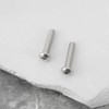 Briny River 20pcs Saddle Intonation Screws M3x14mm Stainless Steel Compatible