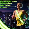 Saintrygo 6 Pcs Reflective Sash for Walking at Night Reflective