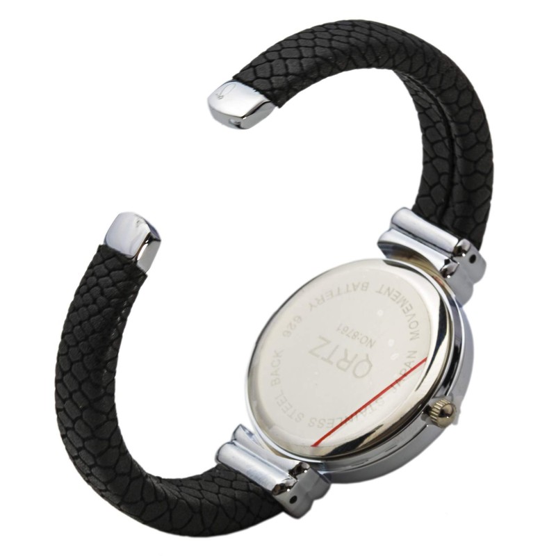 NYKKOLA Classic Small Face Crystal Bracelet Watches Snake Style Band