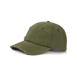 Zylioo XXL Ripped Baseball Cap,Oversize Cotton Dad Hat for Big Heads,Large Size Unisex Sports Cap for Men Women