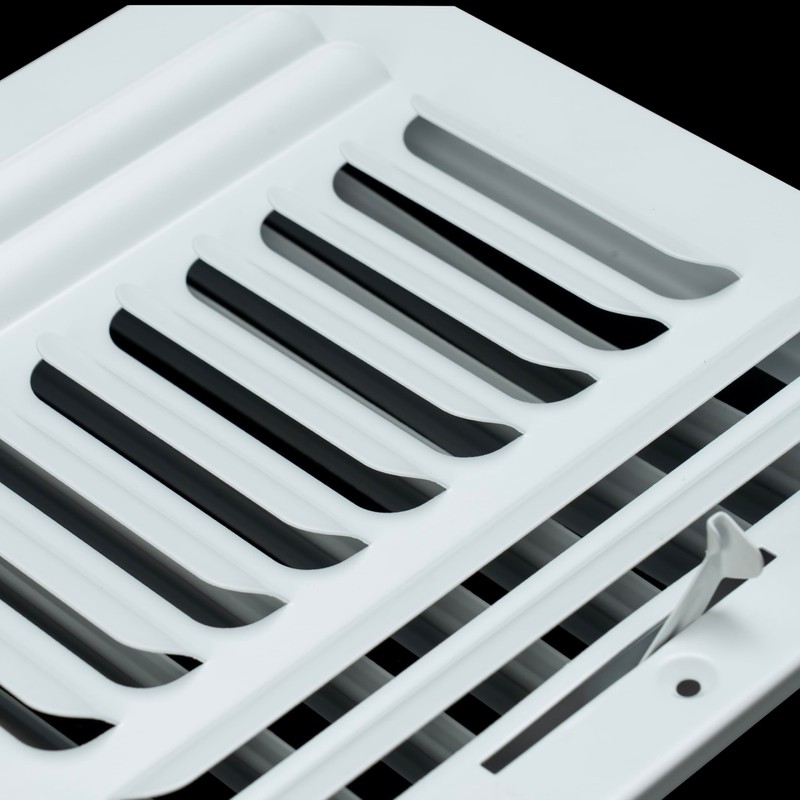 Fits 12x6 Duct Opening 3 Way Fixed Curved Blade Air