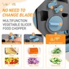 ELIVARA Safe Mandoline Slicer Plus – Adjustable Vegetable Chopper, Stainless