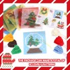 Pllieay Christmas 10-in-1 Cross Stitch Beginner Kit for Kids, Includes