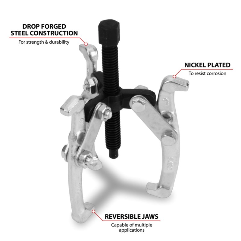 Performance Tool 3" 3-Jaw Gear Puller - W135P