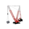 H0 Crawler crane with lattice jib