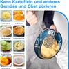 Heavy Duty Mashed Potatoe Masher, Stainless Steel Professional, 34 cm
