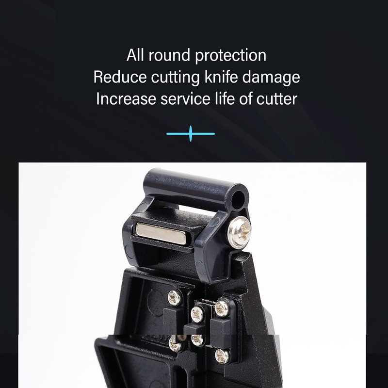 Fiber Cleaver Tool Kit Optical Cutter High Accuracy Cold Welding