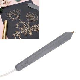 Heat Foil Pen, USB Stamp and Embossing Tool Made of ABS, Free Stamping, DIY, Easy for Work, Ideal Gift, with Ultra Fine Pen Tip for Drawing,