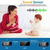【2024 Upgraded】Digital Alarm Clock with Large Led Temperature Display, Portable