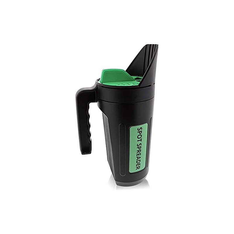 Hand Spreader Shaker for Seed, Salt, De-Icer, Ice Melt, Earth