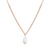 Glanzstücke München Women's Necklace 925 Sterling Silver, Silver, Pearl