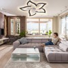 LENIVER 30" Ceiling Fan with Lights Remote Control, Modern Low