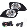 SEBLAFF 2-Pack Fog Lights Assembly with Bulbs, Switch Wiring Kit