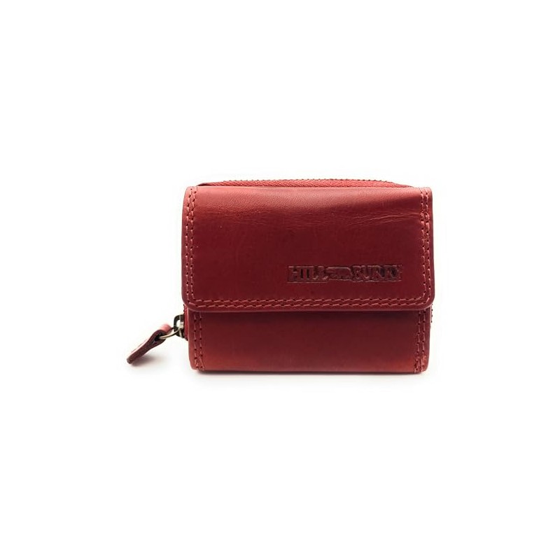 Genuine Leather Compact Wallet for Men & Women - Small