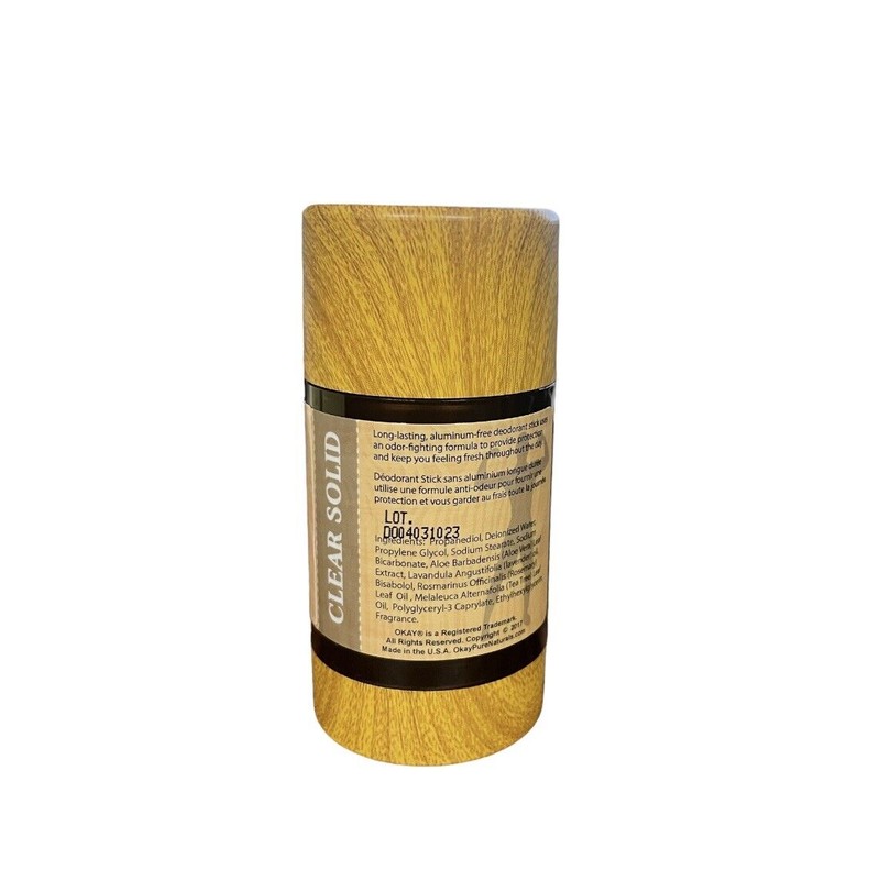 Okay Pure Naturals Aluminum Free Natural Fresh Men's Deodorant 3