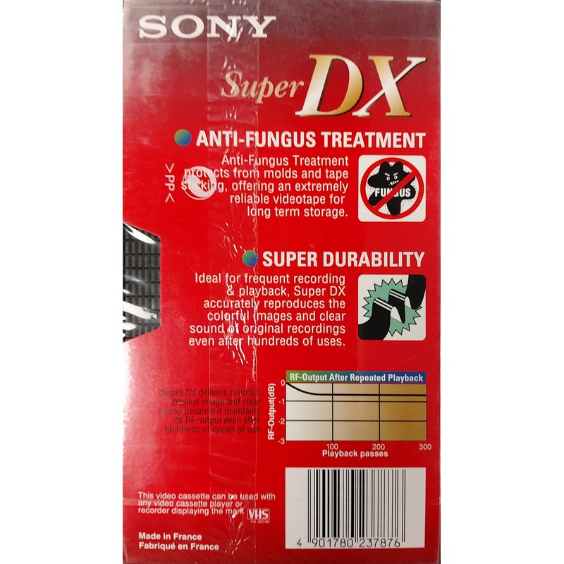 Sony E240 DX Blank Tapes