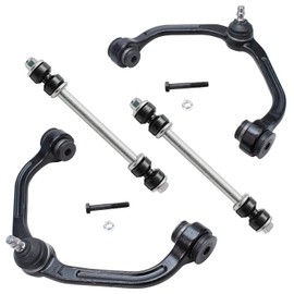 Detroit Axle - 4pc Front End Control Arms Kit for Ford Ranger Mazda B2300 B2500 B3000 B4000, 2 Upper Control Arms w/Ball Joint 2 Sway Bars Replacement