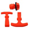 Qblahip Cooler Drain Plugs Lid T Latch Straps Handles Replacement