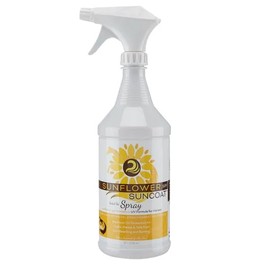 Tack Shack of Ocala Healthy HairCare Sunflower Suncoat SPF Spray, Sun Coat Spray, Spray for Horses, Sunflower Suncoat Spray