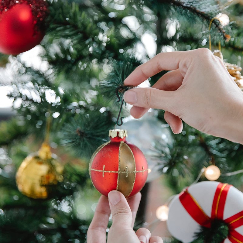 100 PCS Gutter Hooks Plastic Light String Hooks Black S