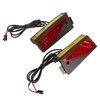 1 Pair Scooter Front Light 10in Warning Lamp High Brightness
