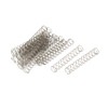 sourcingmap Compression Spring,304 Stainless Steel,8mm OD,0.5mm Wire Size,50mm Free Length,Silver