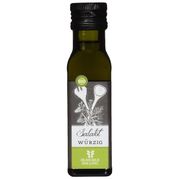 Ölmühle Solling Salad Oil Spicy – 100 ml – Organic