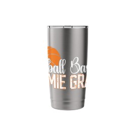 Basketball Grammie Grandma Grammie Of A Basketball Player Stainless Steel Insulated Tumbler