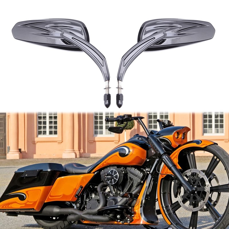 Motorcycle Mirrors for Road King Sportster Street Glide Electra Glide