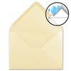 10 x Folding Cards Set DIN A5 Vanilla with Envelopes